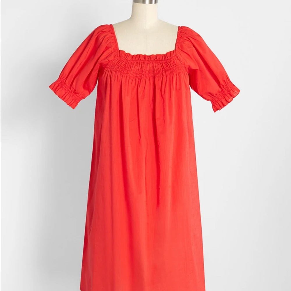 Smocked Mini Dress by Modcloth 4x